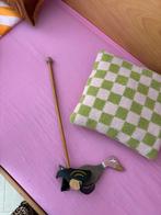 Vintage speelgoed houten loopeend, Antiek en Kunst, Ophalen