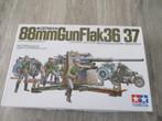 Tamiya German 88MM gun flak 36/37, Hobby en Vrije tijd, Modelbouw | Figuren en Diorama's, Diorama, 1:35 tot 1:50, Ophalen of Verzenden