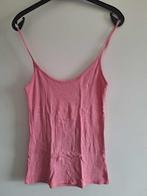 2 roze topjes maat M !!, Ophalen of Verzenden, Gedragen, Roze, Zonder mouw