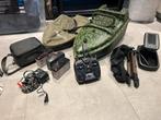 Anatec  camo voerboot met Toslon TF500 Fischfinder, Watersport en Boten, Hengelsport | Karpervissen, Ophalen of Verzenden, Zo goed als nieuw