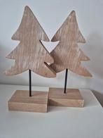 2 Houten boompjes Decoratie, Ophalen of Verzenden, Zo goed als nieuw
