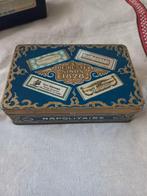 Oud blikje van Houten chocolade, Verzamelen, Ophalen of Verzenden, Gebruikt, Overige