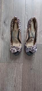Pumps panterprint mt 40, Kleding | Dames, Schoenen, Pumps, Overige kleuren, Ophalen of Verzenden, Zo goed als nieuw