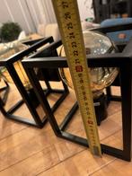 Wandlampen, Huis en Inrichting, Lampen | Hanglampen, Ophalen of Verzenden, Zo goed als nieuw, Glas, Minder dan 50 cm