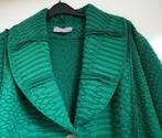Prachtige Kekoo groene jas, mantel, maat lll, XXXL, Kleding | Dames, Grote Maten, Verzenden, Gedragen, Jas of Mantel