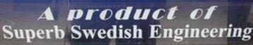 Sticker product of superb swedish engineering. Volvo & saab  beschikbaar voor biedingen