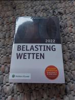 Belastingwetten 2022, Boeken, Nieuw, Ophalen of Verzenden, Alpha, Wolters Kluwer