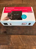 Slimme E-thermostaat in zwart, NIEUW, Doe-het-zelf en Verbouw, Thermostaten, Ophalen of Verzenden, Nieuw