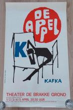 Kafka - De Appel - Theater poster.  Jan Bons, Rechthoekig Staand, Ophalen of Verzenden, Zo goed als nieuw, A1 t/m A3
