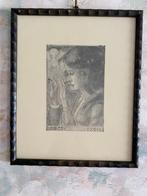 Oude   Prent   Jan   Toorop  .   1906, Antiek en Kunst, Ophalen of Verzenden