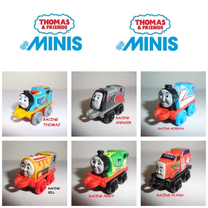Thomas de Trein Minis Racing, Kinderen en Baby's, Speelgoed | Thomas de Trein, Zo goed als nieuw, Ophalen of Verzenden