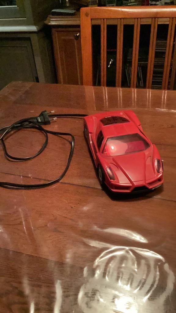 Wekker model Ferrari Cresta, Ophalen of Verzenden, Zo goed als nieuw, Gebruiksvoorwerp