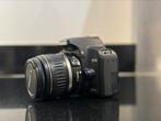 Canon EOS 1000D spiegelreflexcamera met 18 - 55 mm lens, Audio, Tv en Foto, Fotocamera's Digitaal, Gebruikt, Ophalen of Verzenden