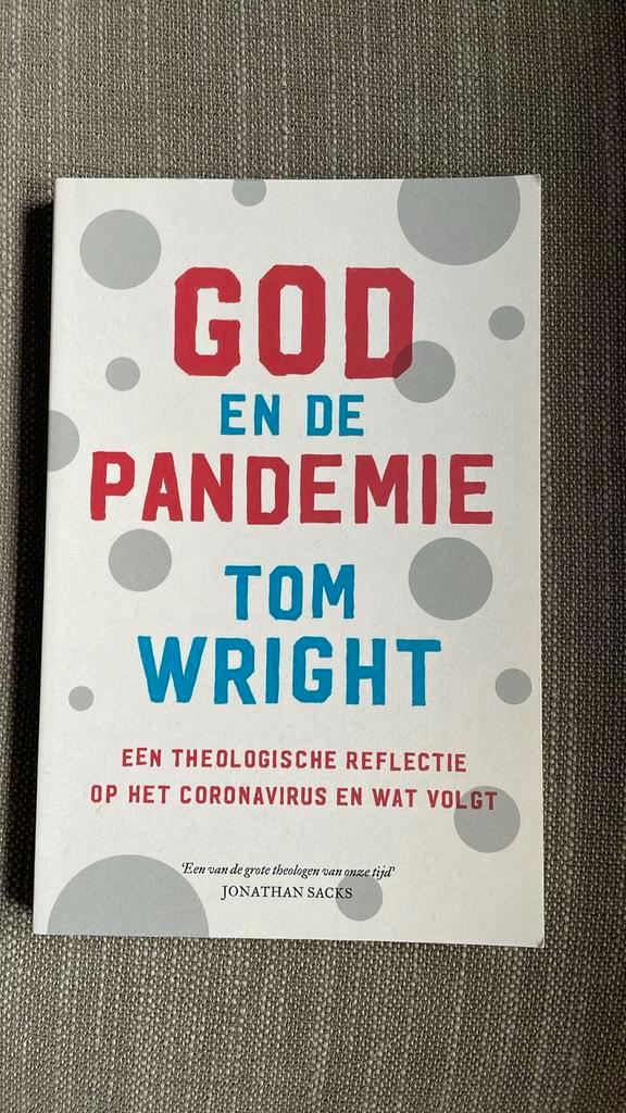 Tom Wright - God en de pandemie, Boeken, Godsdienst en Theologie, Zo goed als nieuw, Ophalen of Verzenden