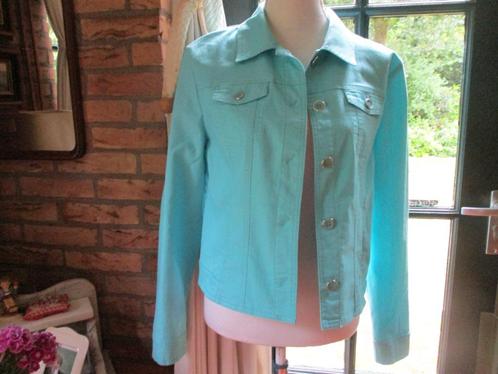 mj/NIEUW! GERRY WEBER/jasje/ 38/zeegroen/turquoise/STRETCH, Kleding | Dames, Jassen | Zomer, Nieuw, Maat 38/40 (M), Overige kleuren