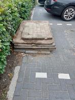 Loopschotten, Tuin en Terras, Tegels en Klinkers, Ophalen, Gebruikt, Hout, 10 m² of meer