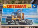 italeri no765 daf ntt cattleman 2800 turbo ic kompleet, Gebruikt, Italeri, Groter dan 1:32, Ophalen of Verzenden