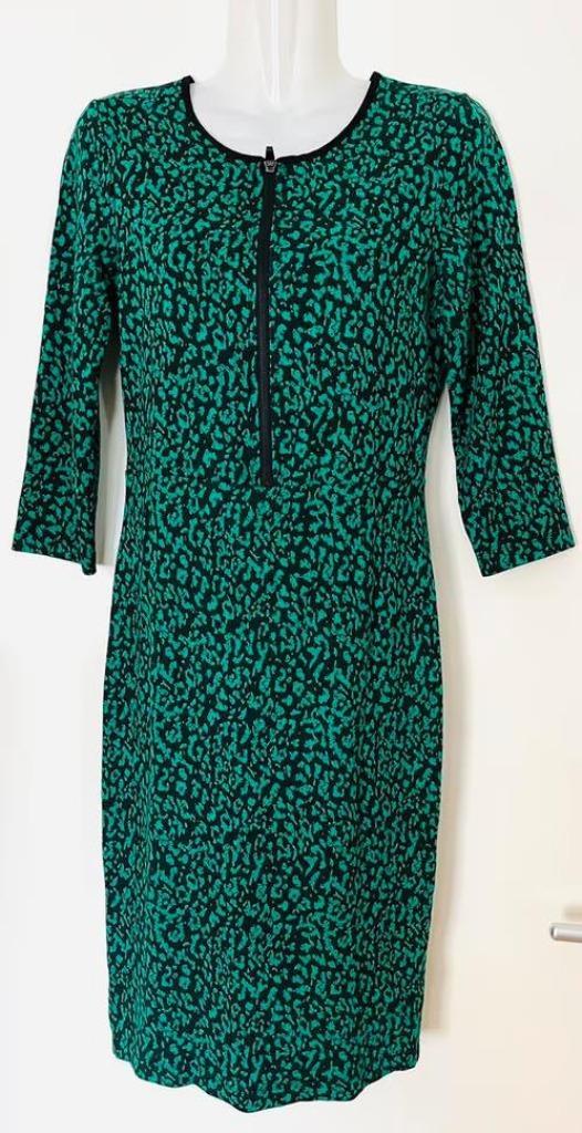 Juffrouw Jansen groene jurk maat 36/S, Kleding | Dames, Jurken, Nieuw, Maat 36 (S), Groen, Knielengte, Ophalen of Verzenden