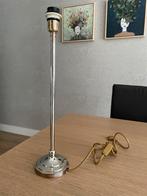 Verzilverde tafel/ vensterbank lamp, Ophalen, Gebruikt, Minder dan 50 cm