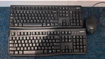 Logitech toetsenbord en muis  beschikbaar voor biedingen
