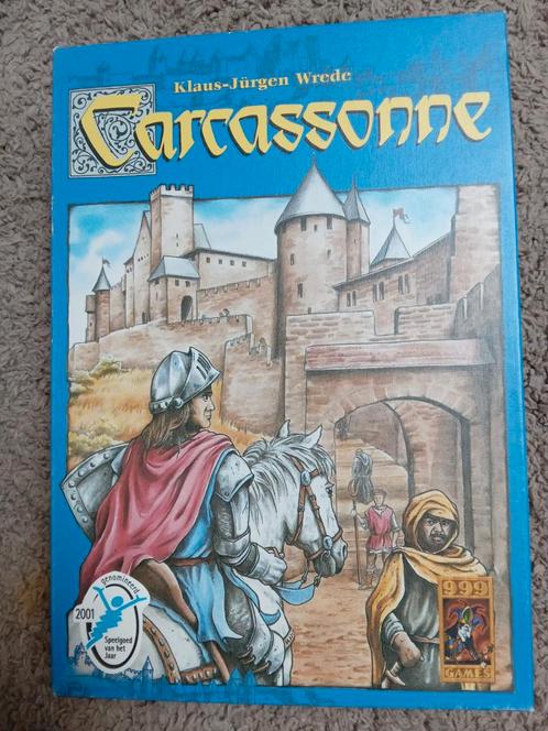 Carcassonne, Hobby en Vrije tijd, Gezelschapsspellen | Kaartspellen, Gebruikt, Een of twee spelers, Drie of vier spelers, Vijf spelers of meer