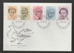 Zwitserland - FDC Michelnr 979-983 - portretten, Einstein, Postzegels en Munten, Verzenden, Postfris