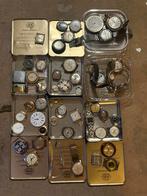 Oude horloge verzameling van horlogemaker, Ophalen of Verzenden, Staal, Overige merken, 1960 of later