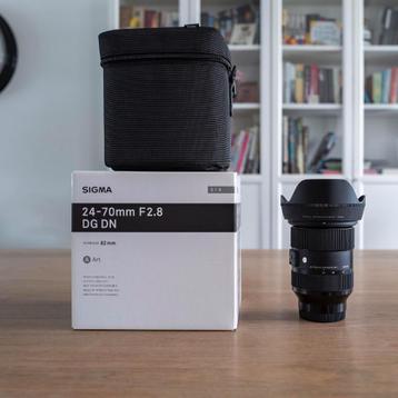 Sigma art 24-70 F2.8 DG DN voor Sony E-mount full frame beschikbaar voor biedingen