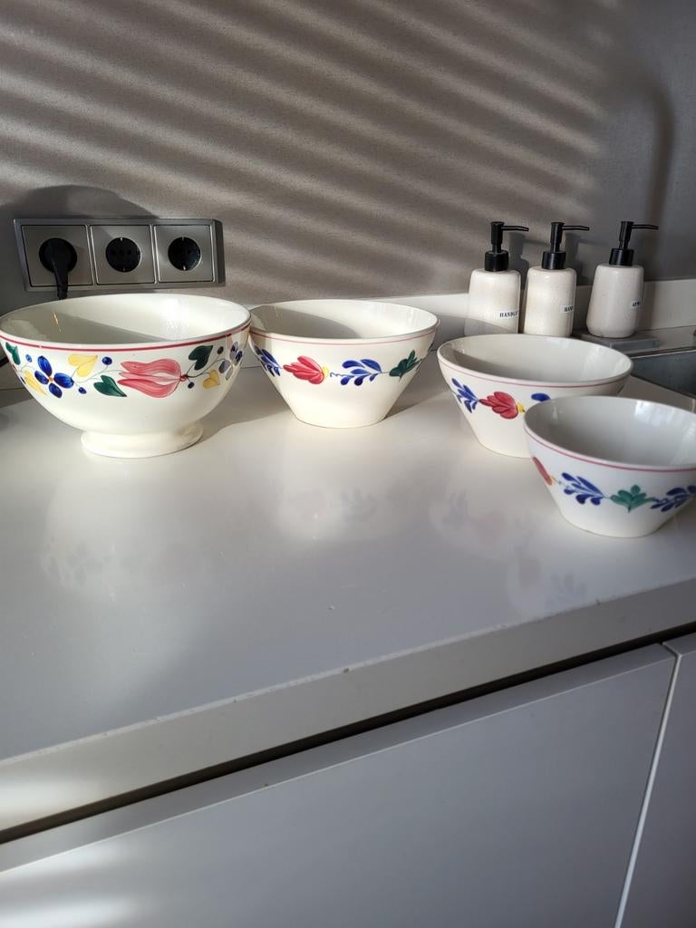 3 boerenbond kom groot., Ophalen of Verzenden