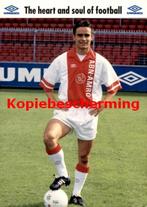 AJAX Marc Overmars UMBRO reclamekaart 1993/94 # 564, Verzenden, Zo goed als nieuw, Ajax, Spelerskaart