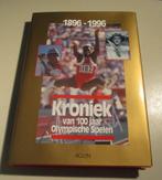Prachtig Sportboek - Kroniek van 100 Jaar Olympische Spelen, Ophalen of Verzenden, Zo goed als nieuw