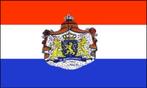 Nederlandse vlag met wapen, Diversen, Vlaggen en Wimpels, Nieuw, Ophalen of Verzenden