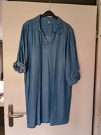 Leuke lichtblauwe spijkerstof tuniek Hema mt XL 44, Blauw, Maat 42/44 (L), Ophalen of Verzenden, Gedragen