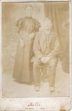 Kabinetkaart - Echtpaard - Mills, Gebruikt, Foto, Ophalen of Verzenden, Voor 1940