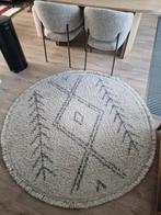 Rond vloerkleed - 160 cm doorsnede, Huis en Inrichting, Stoffering | Tapijten en Kleden, Ophalen, Grijs, 150 tot 200 cm, Rond