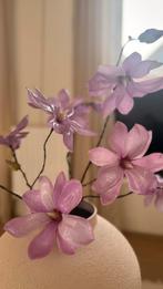 Silk-Ka Magnolia Takken Lila - Prachtige Decoratie, Huis en Inrichting, Ophalen of Verzenden, Zo goed als nieuw, Binnen
