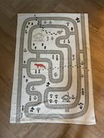 Kinderkamer Vloerkleed - Wegenpatroon, Crème, Gebruikt, 100 tot 150 cm, Plattegrond