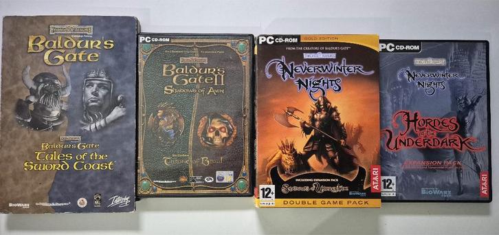 Dungeons & Dragons RPG Pack – PC Klassiekers, Spelcomputers en Games, Games | Pc, Gebruikt, Role Playing Game (Rpg), 1 speler