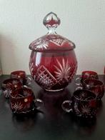 Mooie Bowlset van Boheems kristal, Ophalen