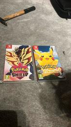 Pokemon shield + pokemon pikachu, Spelcomputers en Games, Games | Nintendo Switch, Ophalen of Verzenden, Zo goed als nieuw