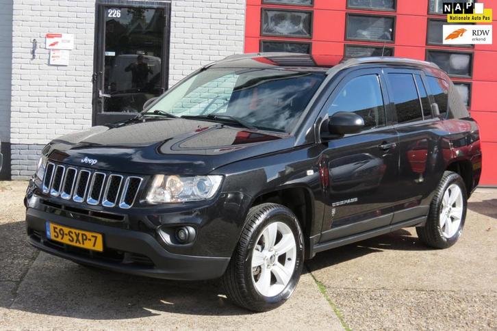 Jeep Compass 2.0 Sport, AIRCO , NAVIGATIE ,LM VELG, Auto's, Jeep, Bedrijf, Te koop, Compass, ABS, Airbags, Airconditioning, Boordcomputer