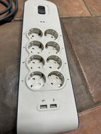 Belkin BSV804vf2M Stekkerdoos 8-voudig + 2x USB-A, Ophalen of Verzenden, Zo goed als nieuw