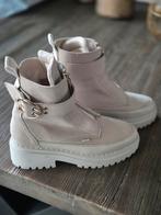 Nubikk Enkellaarsjes Maat 39, Nubikk, Beige, Lage of Enkellaarzen, Nieuw