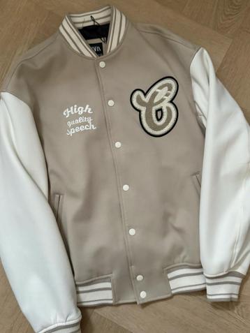 Varsity jacket zara NIEUW beschikbaar voor biedingen