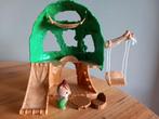 Sylvanian families klein boomhutje compleet/baby eekhoorn, Kinderen en Baby's, Speelgoed | Poppenhuizen, Ophalen of Verzenden