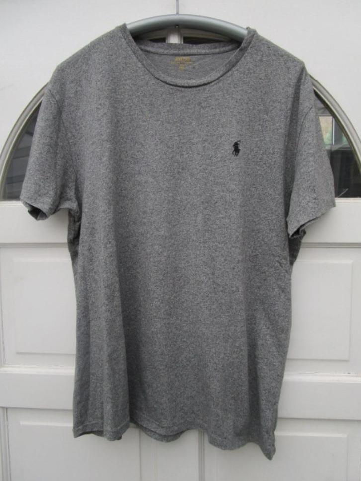 Ralph Lauren shirt grijs, maat M, Kleding | Heren, T-shirts, Zo goed als nieuw, Maat 48/50 (M), Grijs, Ophalen