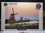 Puzzel 1000 stukjes Kinderdijk, Ophalen of Verzenden, 500 t/m 1500 stukjes, Zo goed als nieuw, Legpuzzel
