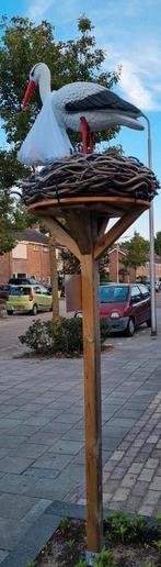 Te huur ooievaarsnest / geboortebord, Kinderen en Baby's, Kraamcadeaus en Geboorteborden, Ophalen of Verzenden, Zo goed als nieuw