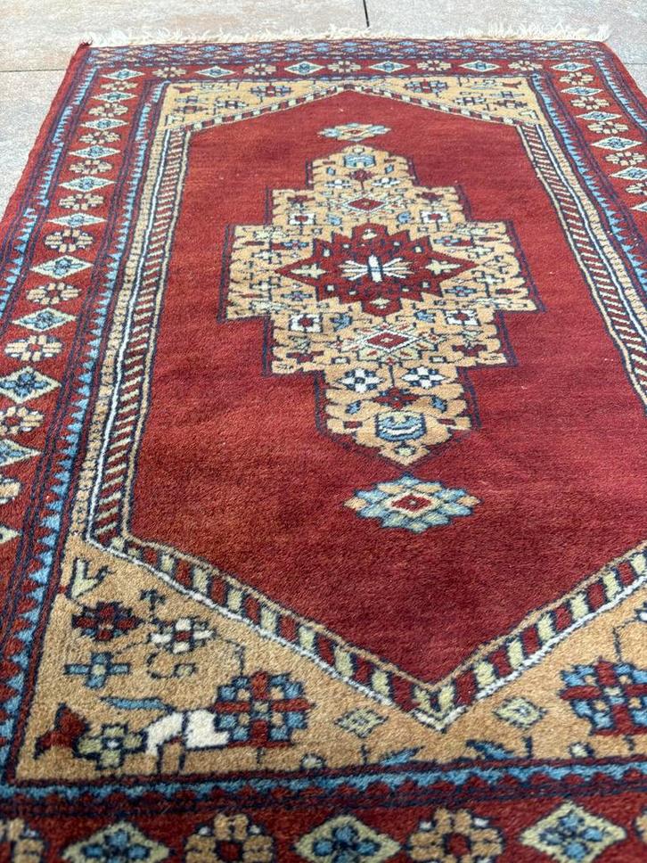 Mooi vintage vloerkleed, Huis en Inrichting, Stoffering | Tapijten en Kleden, Gebruikt, 50 tot 100 cm, 100 tot 150 cm, Rechthoekig