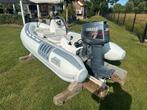 Rib Novurania 3.50 / 25 PK Yamaha Autolube, Watersport en Boten, Rubberboten, Ophalen, Yamaha, Zo goed als nieuw, Benzine